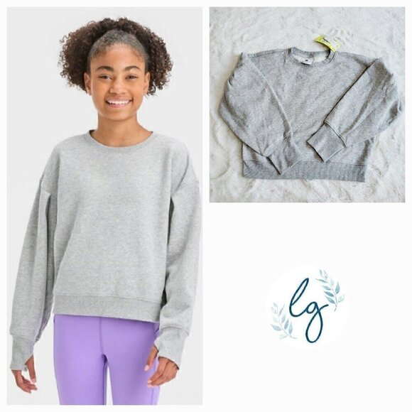 all in motion Other - All in Motion Girls' Fleece Pullover Sweatshirt (medium) 4KIDB-BH